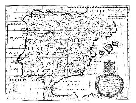 A new map of Iberia Europea