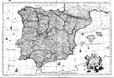 A correct map of Spain and Portugal