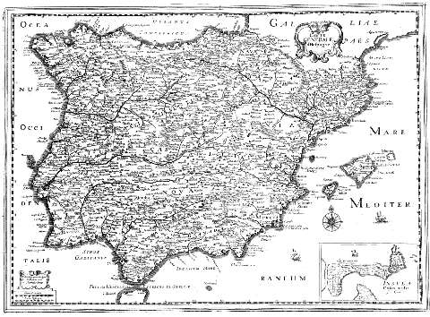 Carte generale d'Hespagne