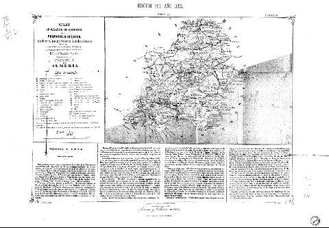 Atlas geografico descriptivo de la Peninsula Iberica: Almería