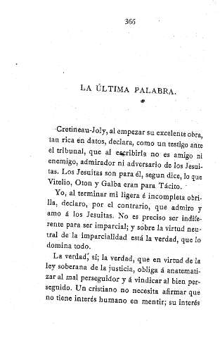 La última palabra