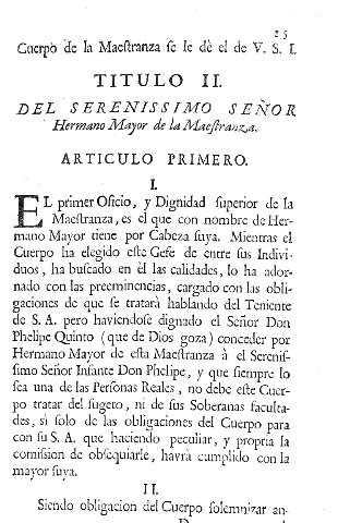 Título II