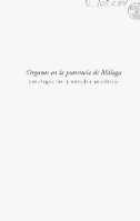 Organos en la provincia de Málaga: catalogación y estudio analítico