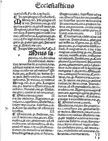 Ecclesiasticus