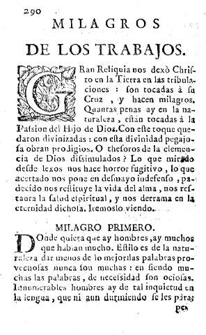 Milagros de los trabajos