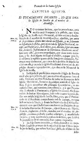 Capitulo Quinto. Es totalmente incierto...