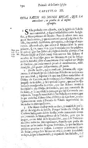 Capitulo XII. Otra razon no menos eficaz, que la...