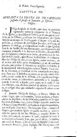 Capitulo XIV. Adelanta a la prueba de los Capitulos...
