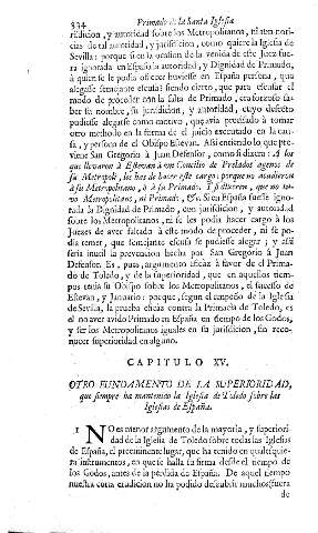 Capitulo XV. Otro fundamento de la superioridad....