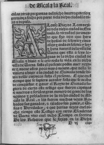 Alonso Díaz de Leon vezino de la dicha ciudad de Granada