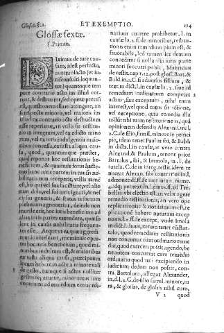 Glossae Sextae. Primus.