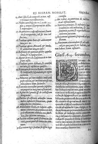 Gloss. 6. Secundus