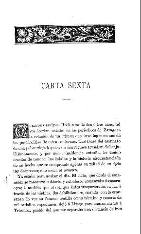 Carta sexta
