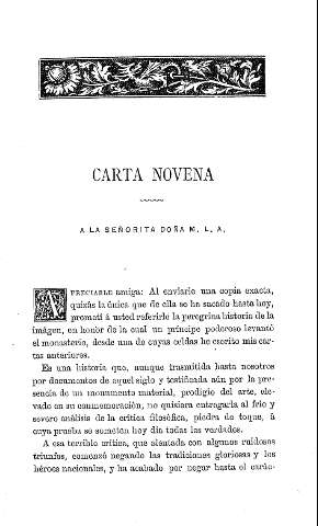 Carta novena