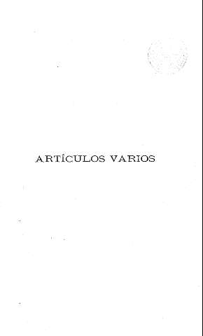 Articulos varios