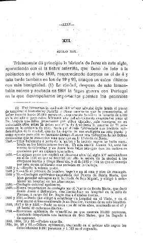 XII. Siglo XIX