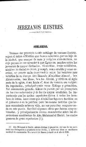 JEREZANOS ILUSTRES
