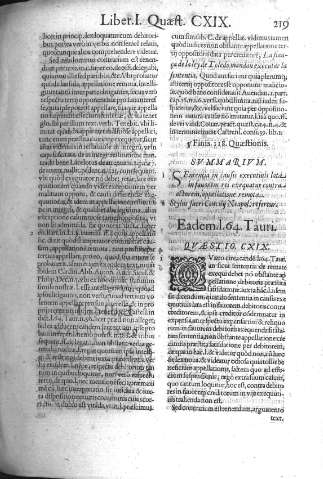 Qvaestio CXIX