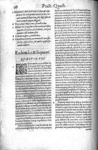 Qvaestio VIII