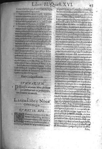 Qvaestio XVI