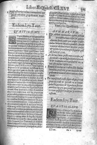 Qvaestio CLXVI. Qvaestio CLXVII