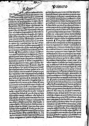Libro primero
