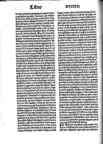 Libro tercero