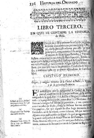 Libro tercero en que se contiene la historia de Baza