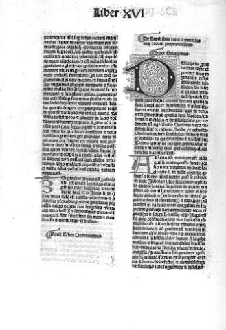 Liber XVI. De lapidibus et metalis