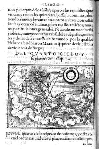 Del quarto cielo y su planeta sol. Cap. 26