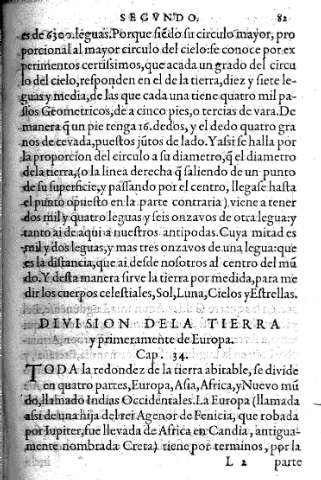 División de la tierra ... Cap. 43