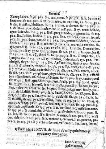 Erratas