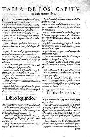 Tabla de los capítulos deste presente libro