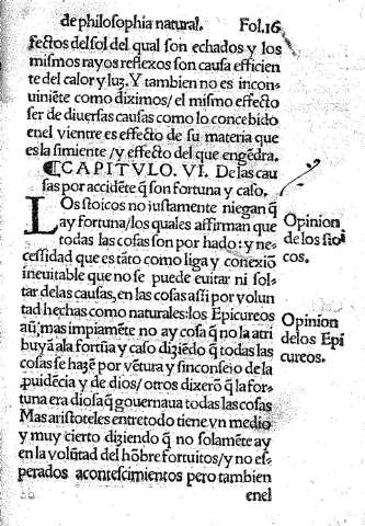 Capitulo VI. De las causas por accidete qson fortuna y caso.