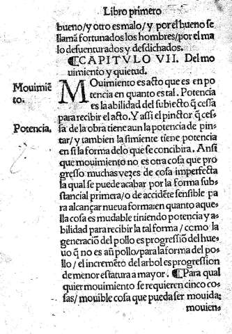 Capitulo VII. Del movimiento y quietud.