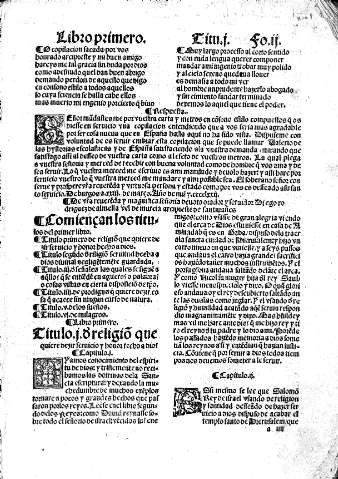 Libro primero