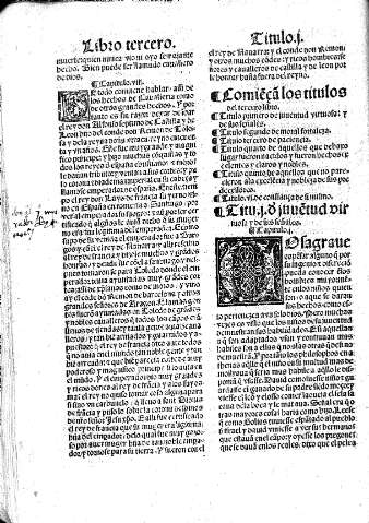 Libro tercero
