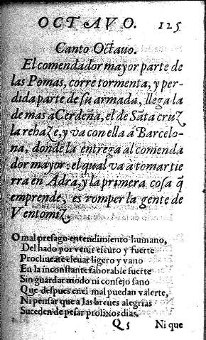 Canto Octavo