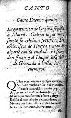 Canto Decimo quinto