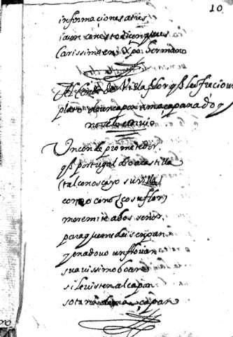 Al Conde de Villaflor