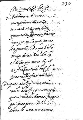 Decimas de D. Luis de Gongora