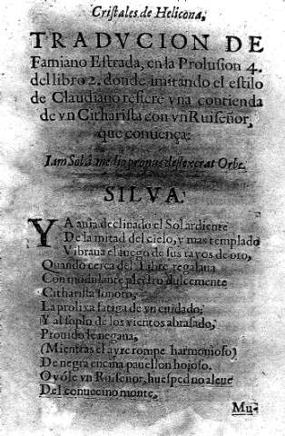 Tradvcio de Famiano Estrada...