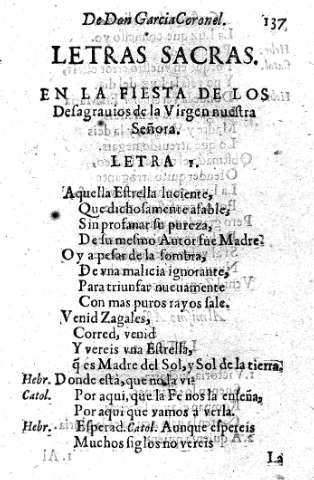 Letras Sacras