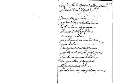 De Don Francico de Quevedo...(Madrigal)