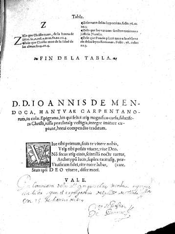 D.D. Ioannis de Mendoca, Mantar Carpentanorum ...