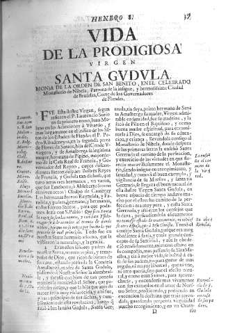 Vida de la prodigiosa virgen Santa Gvdvla