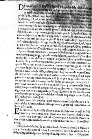 Don Lorenço de Padilla vezino e Regidor de la ciudad de Antequera 