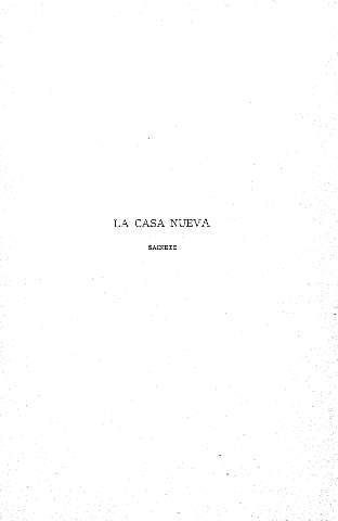 La casa nueva (sainete)