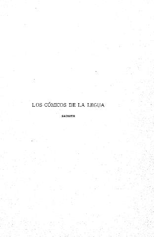 Los cómicos de la legua (sainete)