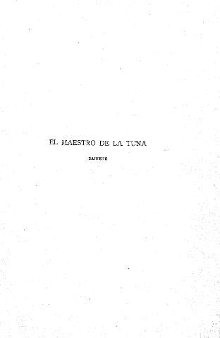 El maestro de la tuna (sainete)